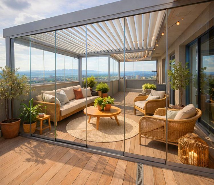 Pérgolas bioclimáticas