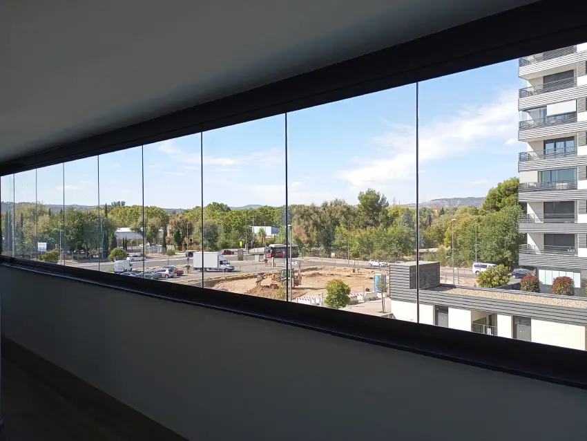 Cortinas de cristal en Alcalá de Henares
